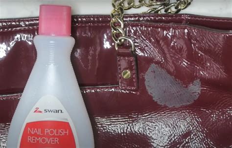 remove stains from patent leather